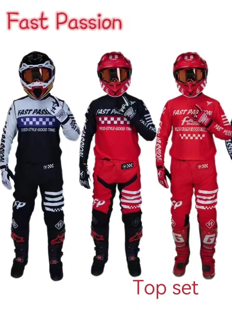 Motorcycle Gear Women - 2025 fastpassion for fox موتوكروس مجموعة