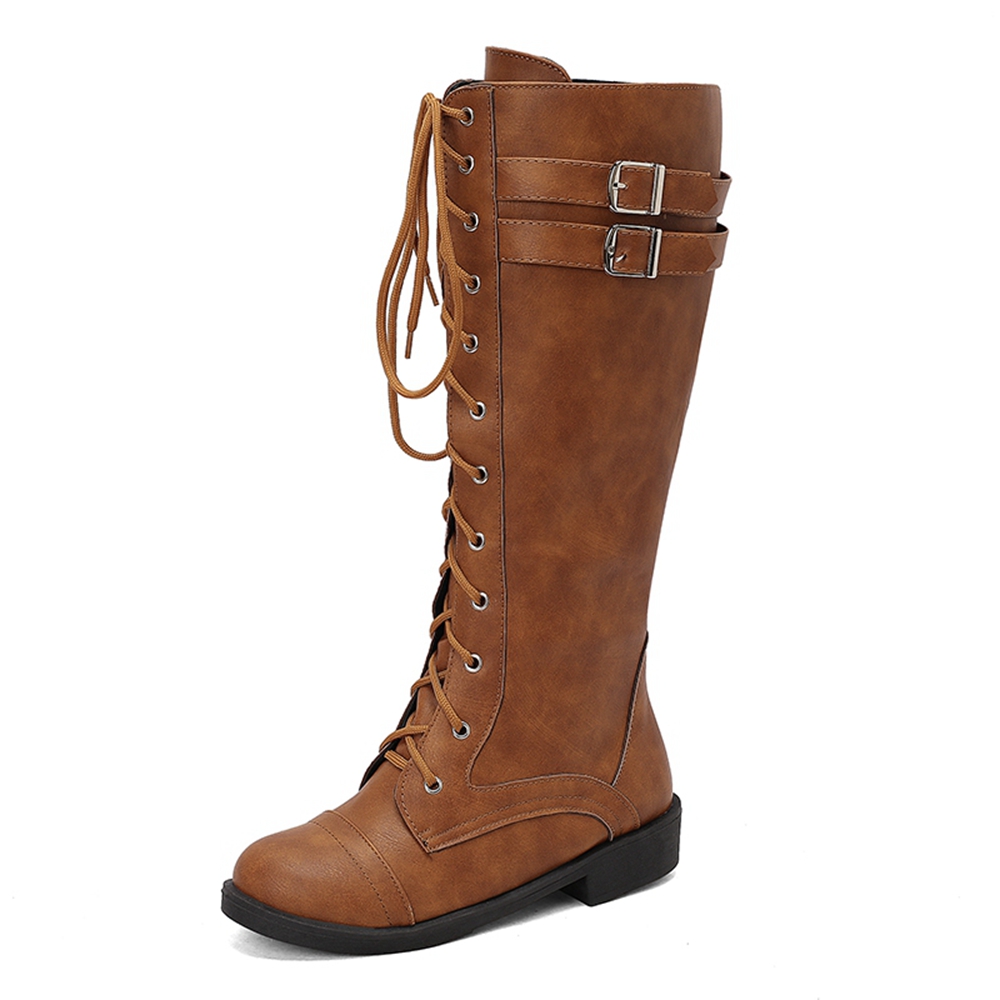 Riding Boot Short - أحذية طويلة للركبة للنساء من BLXQPYT