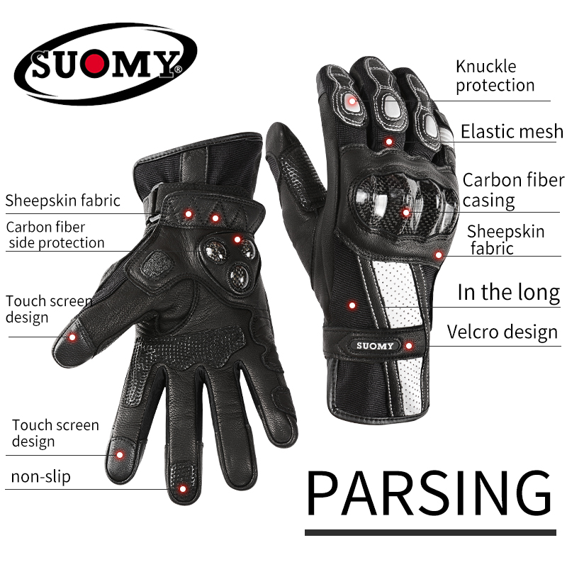 قفازات جلدية كلاسيكية للنساء ل - مراجعة Xxl Motorcycle Gear وسعره