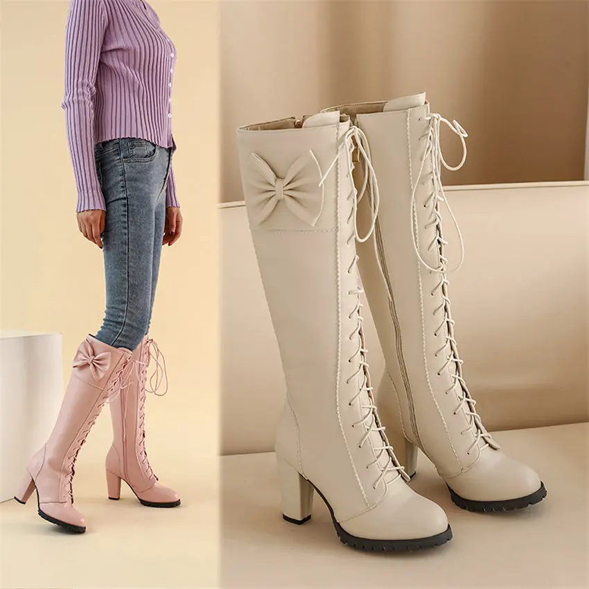 أحذية نسائية طويلة للركبة بنمط - مراجعة Riding Boot Short وسعره