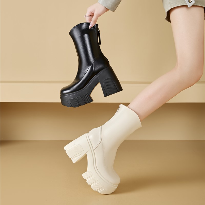 أحذية DIMANYU النسائية الغربية - مراجعة Riding Boot Short وسعره