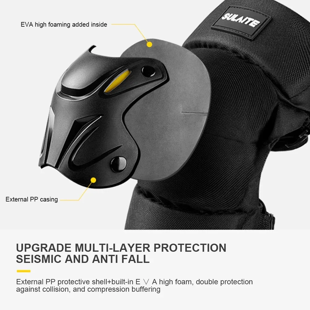 1 زوج دراجة كهربائية دراجة نار - مراجعة Knee Guard Hard وسعره