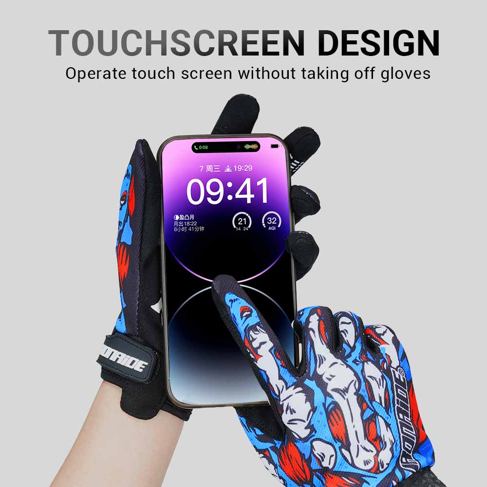 قفازات موتوكروس تعمل باللمس، ق - مراجعة Xxl Motorcycle Gear وسعره