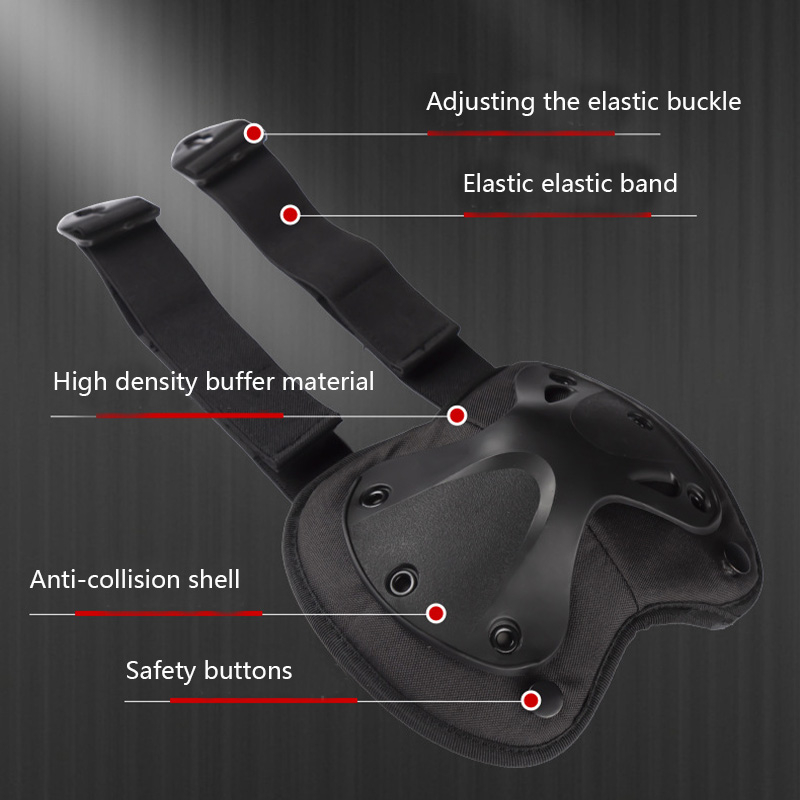 مجموعة معدات الحماية التكتيكية - مراجعة Knee Guard Hard وسعره