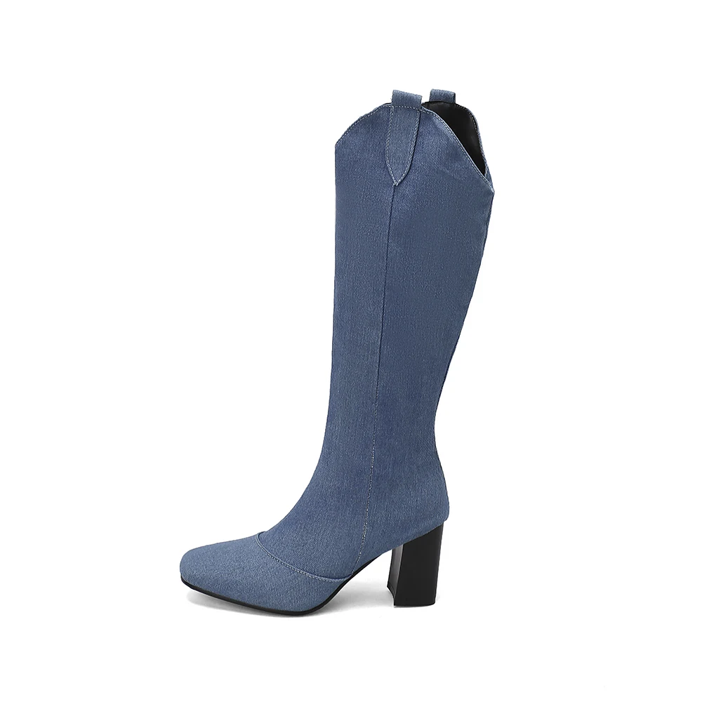 جديد شتاء أسود أزرق المرأة الر - مراجعة Riding Boot Short وسعره