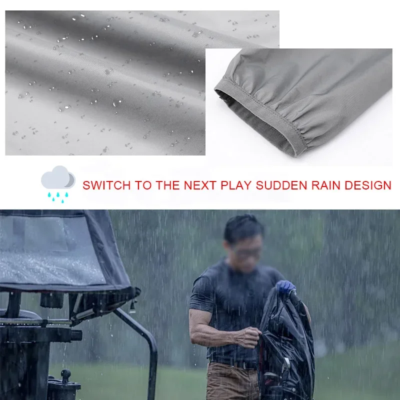 جولف معطف واق من المطر سترة خف - مراجعة Motorcycle Gear Rain وسعره