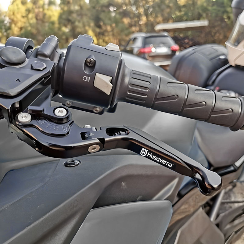 ذراع فرامل وقابض قابل للتعديل  - مراجعة Motorcycle Gear And Accessories وسعره