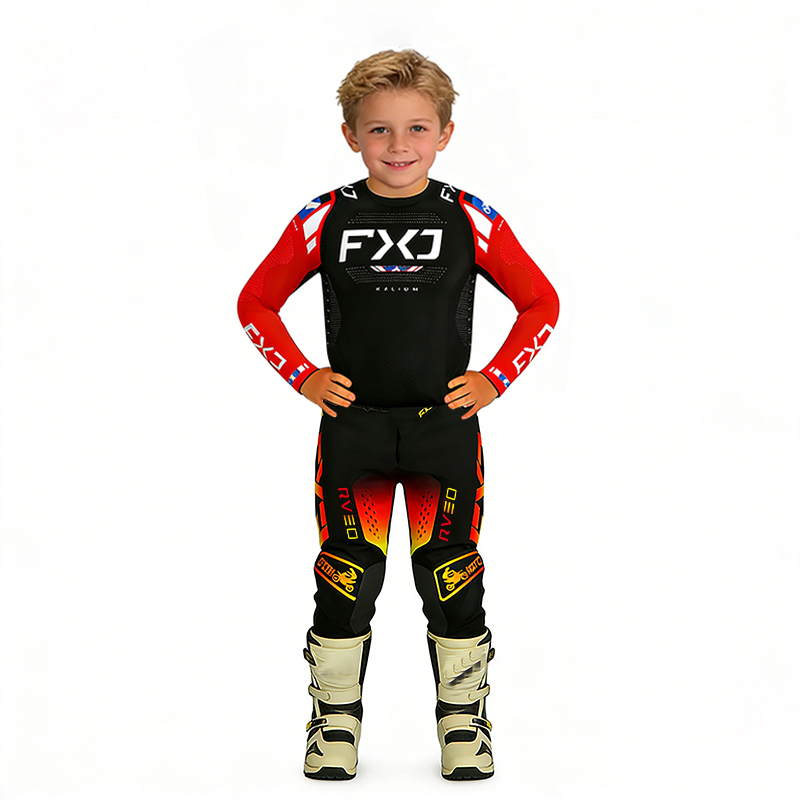 ملابس موتوكروس للأطفال، طقم قم - مراجعة Motorcycle Gear For Kids وسعره