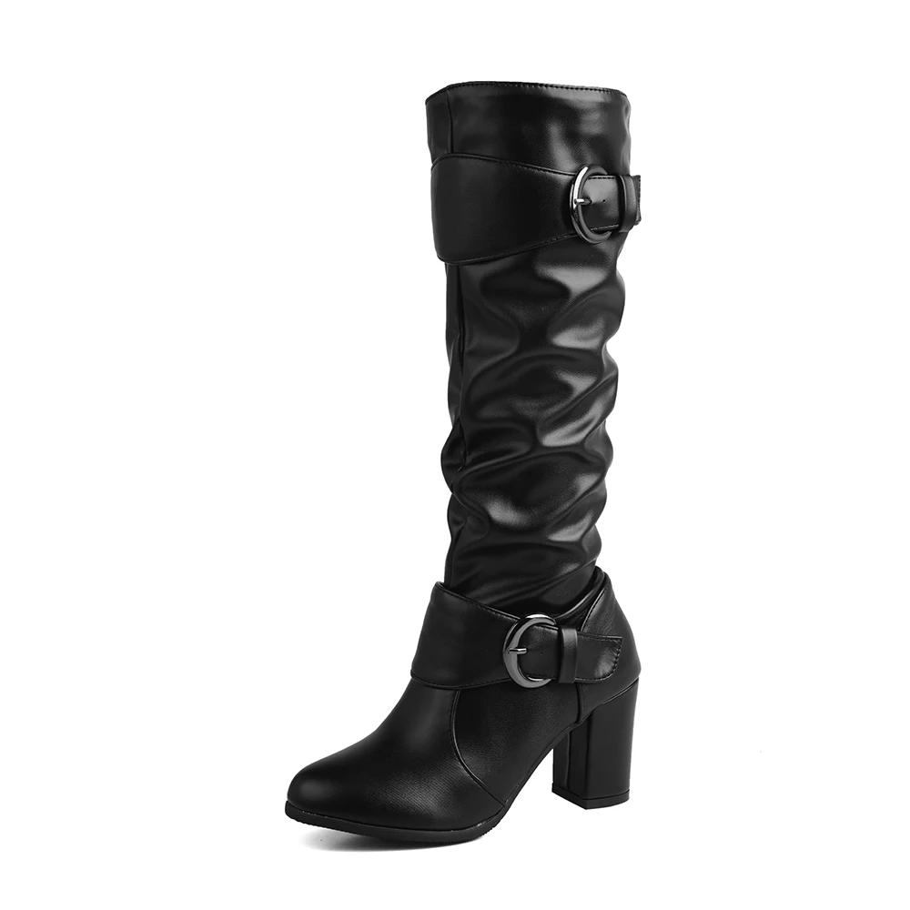 جديد الشتاء الحلو أسود أبيض ال - مراجعة Riding Boot Short وسعره