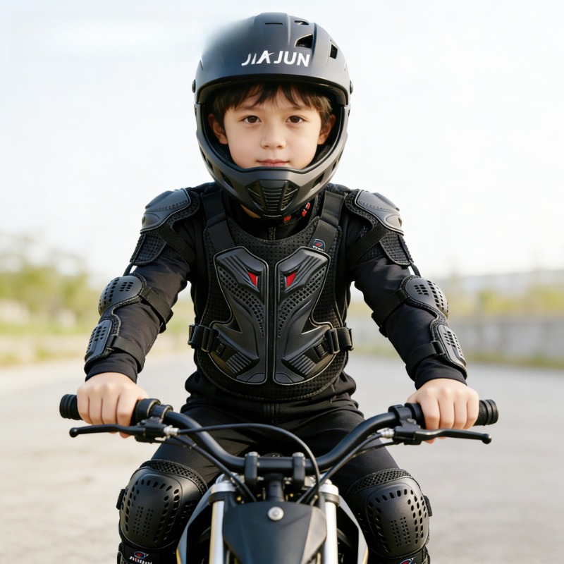 سترة واقية جديدة للأطفال لركوب - مراجعة Motorcycle Gear For Kids وسعره
