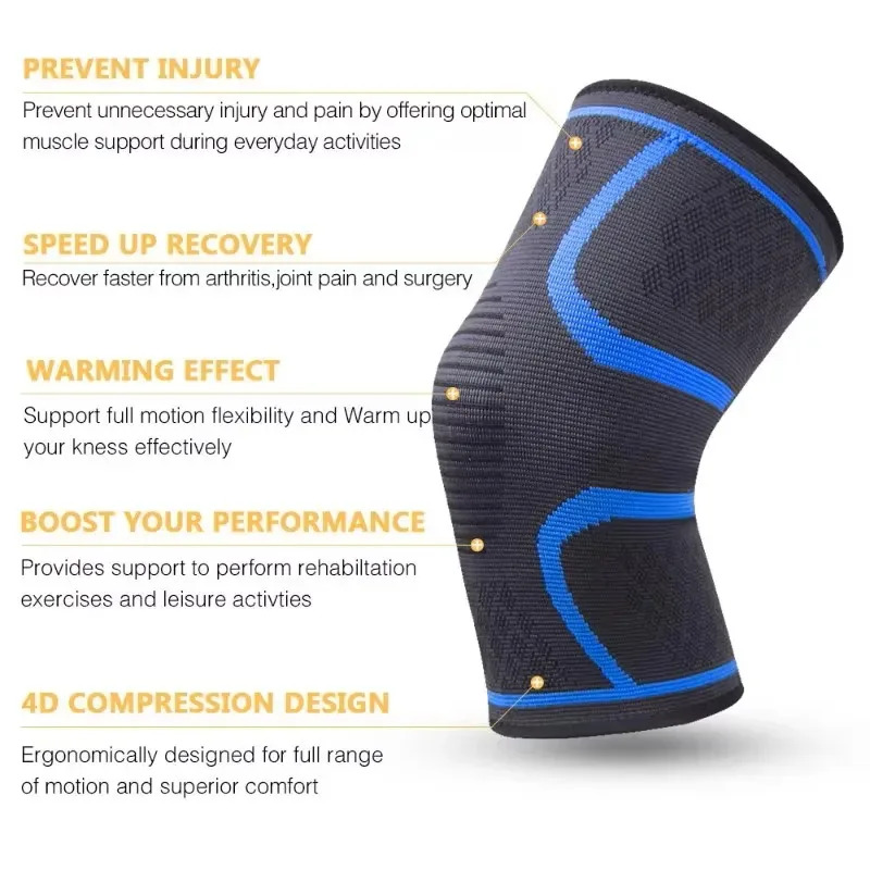 1 قطعة دعامات الركبة لآلام الر - مراجعة Knee Guard Hard وسعره