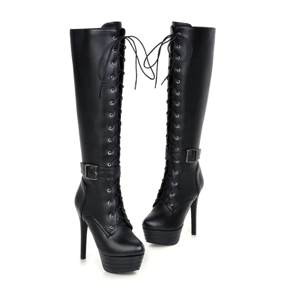 حذاء برقبة للركبة للنساء بوتاس - مراجعة Riding Boot Short وسعره
