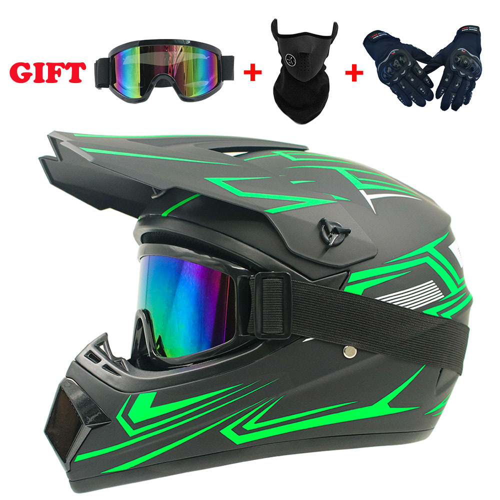 خوذات دراجات نارية كاملة الوجه - مراجعة Motorcycle Gear For Kids وسعره