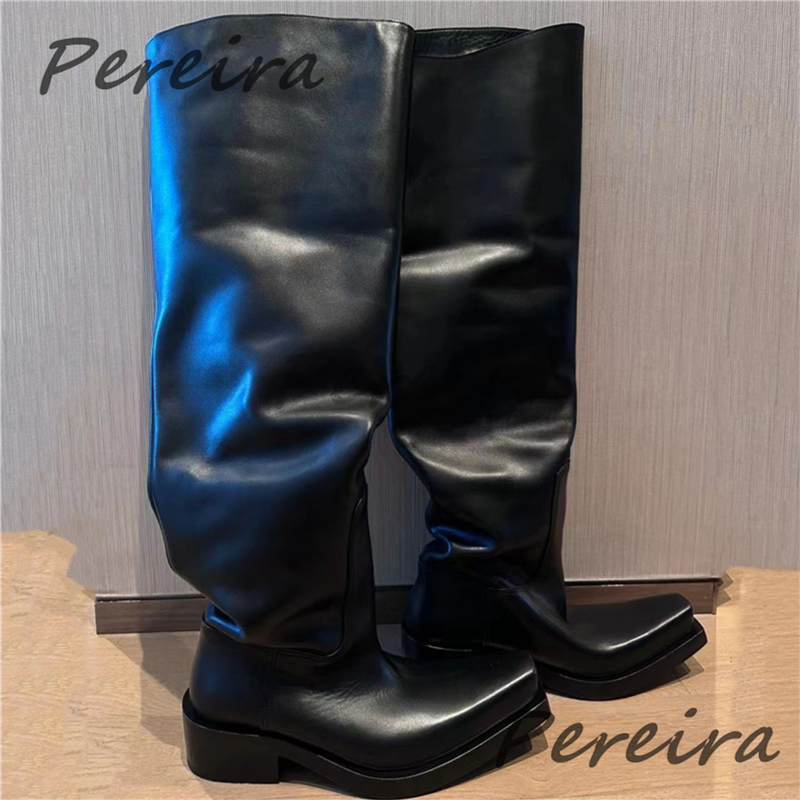 سميكة سوليد فوق الركبة الأحذية - مراجعة Riding Boot Short وسعره