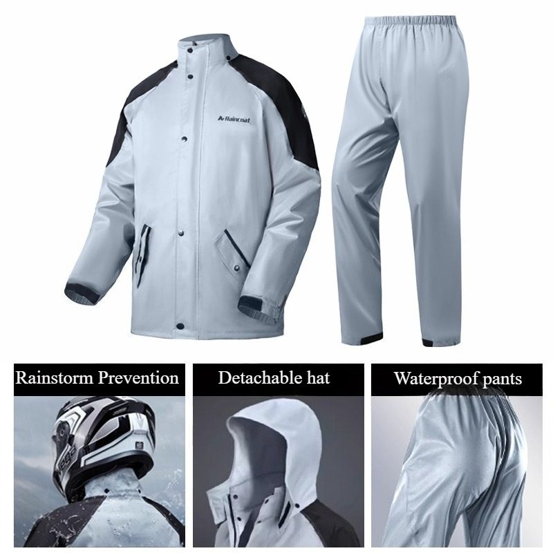 الكبار دراجة نارية معطف واق من - مراجعة Motorcycle Gear Rain وسعره